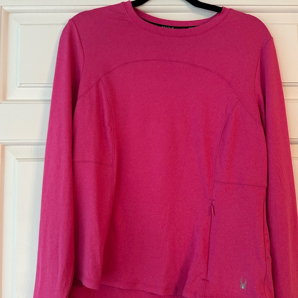 Spyder Fuchsia Long Sleeve Top